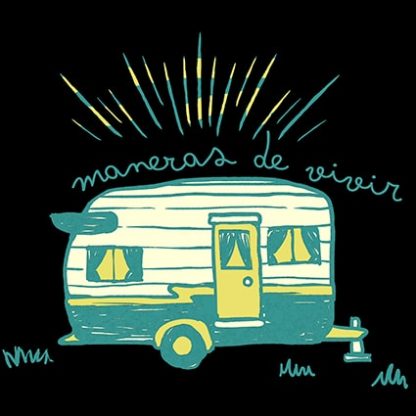 Camiseta de caravanas “Verde”