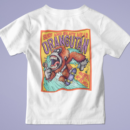Camiseta y Body de niñ@s Extreme “Orangután Wear”