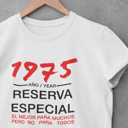 Camiseta personalizada “Reserva”