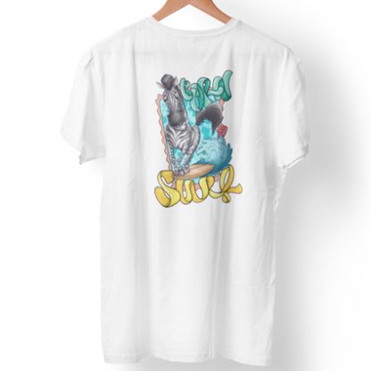 Camisetas Orangután Surf “Cebra”