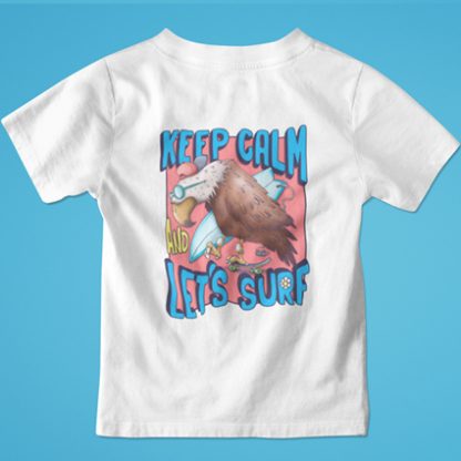 Camiseta y Body  de niñ@s  Orangután Surf “Águila”