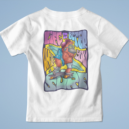 Camiseta y Body de niñ@s  “Orangután Surf”