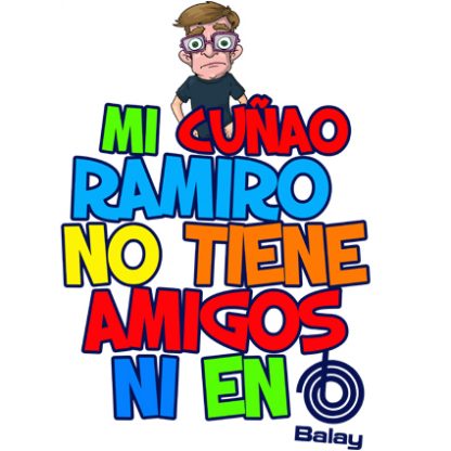 Camiseta Ramiro “Ni amigos”