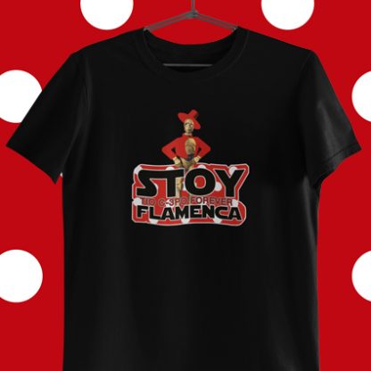 Camiseta divertida “Estoy flamenca”