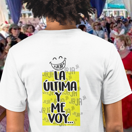Camisetas divertidas Ferias "La última" - Camaleón